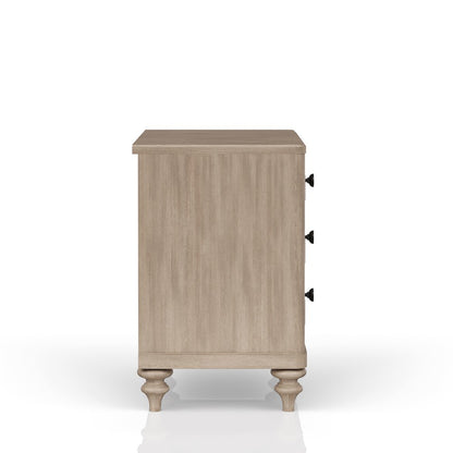 Wilmington 3 Drawer Nightstand
