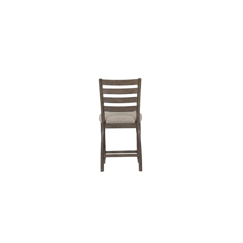 Will Counter Stools in Gray / Brown Finish