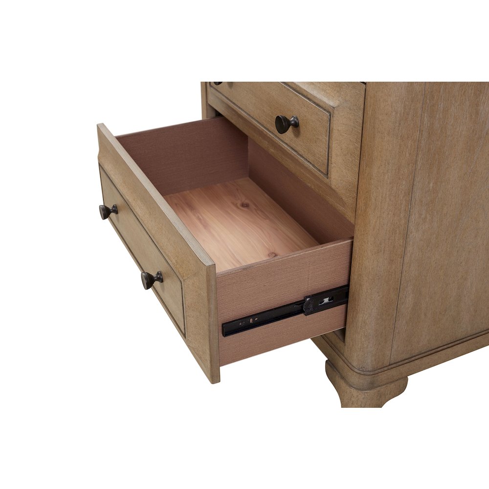 Wilmington 2 Drawer Nightstand