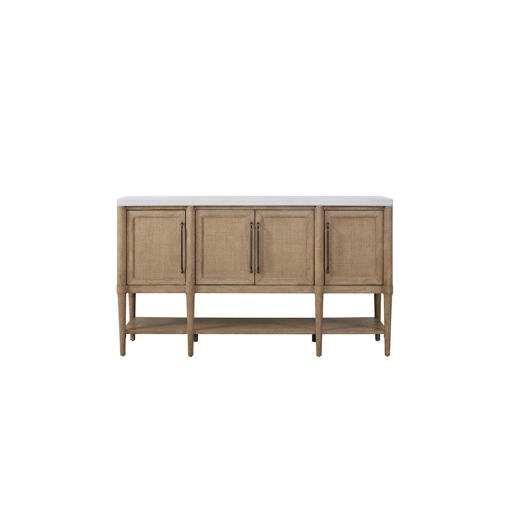 Wilmington Cane Door-Cement Top Server