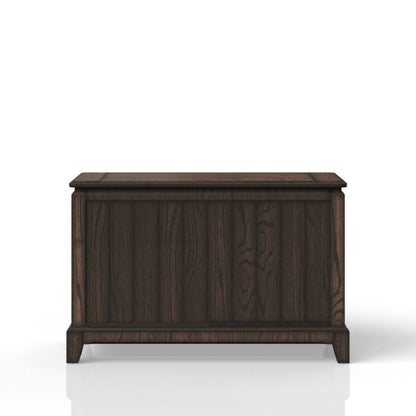 Brown Wood Credenza Storage Cabinet with 1  Drawer and 2 Shelves for Living Room