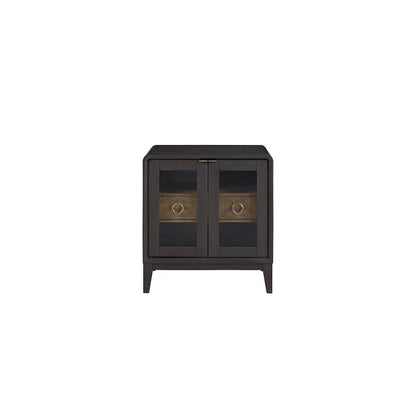 Aurora Glass Door Nightstand