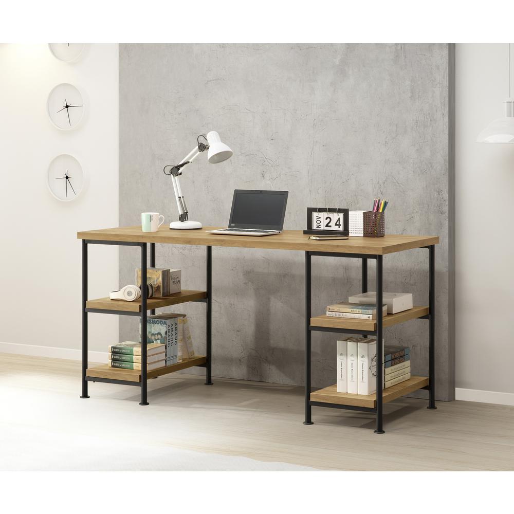 Golden Oak Desk