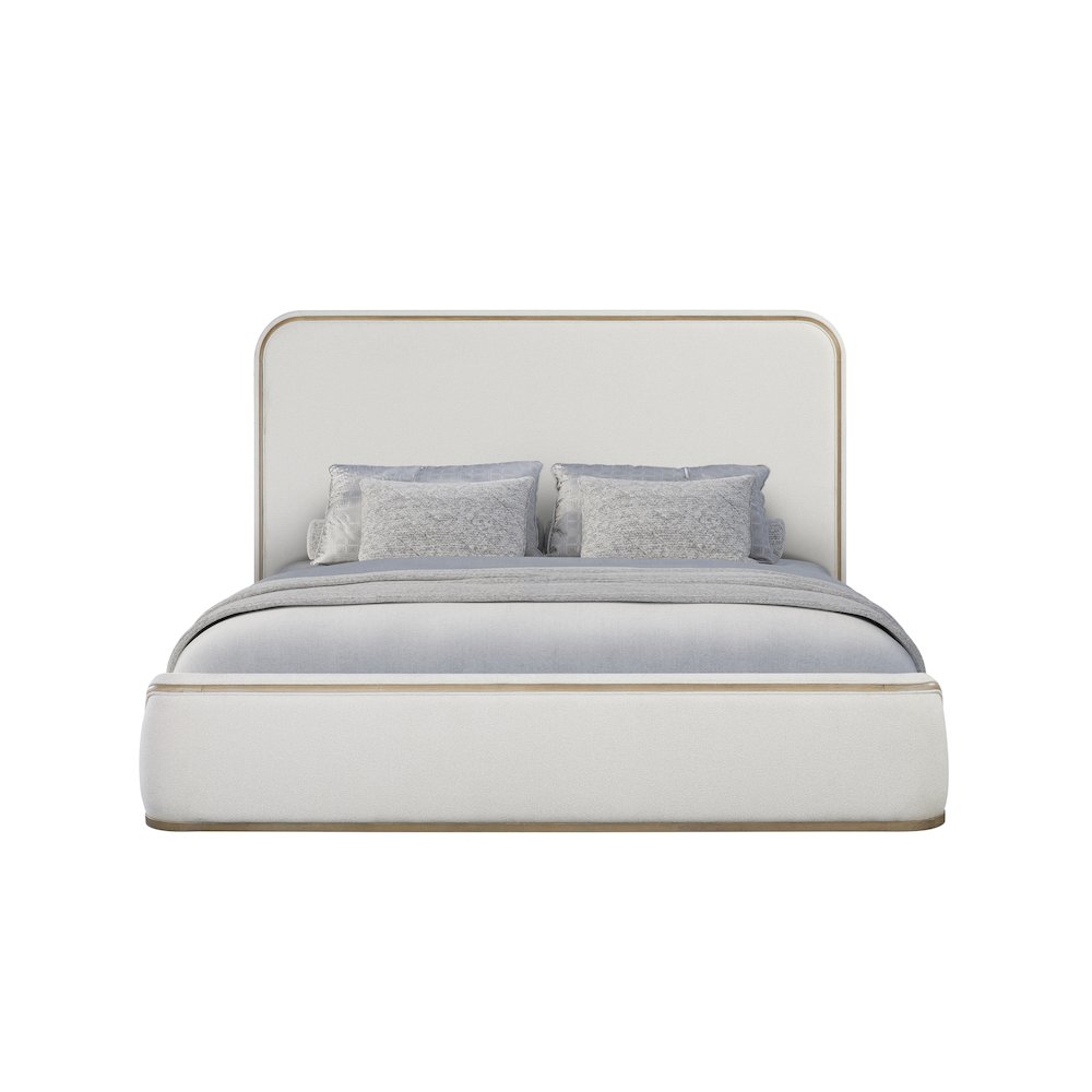 Transitional Elements Elements Queen Upholstered Bed