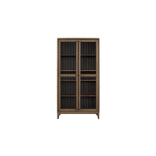 Aurora Latte & Peppercorn Display Cabinet