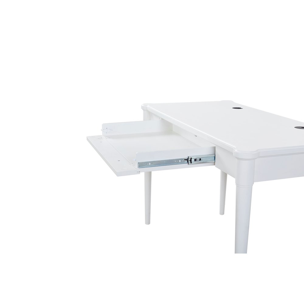 Wilmington 48" Writing Desk-White