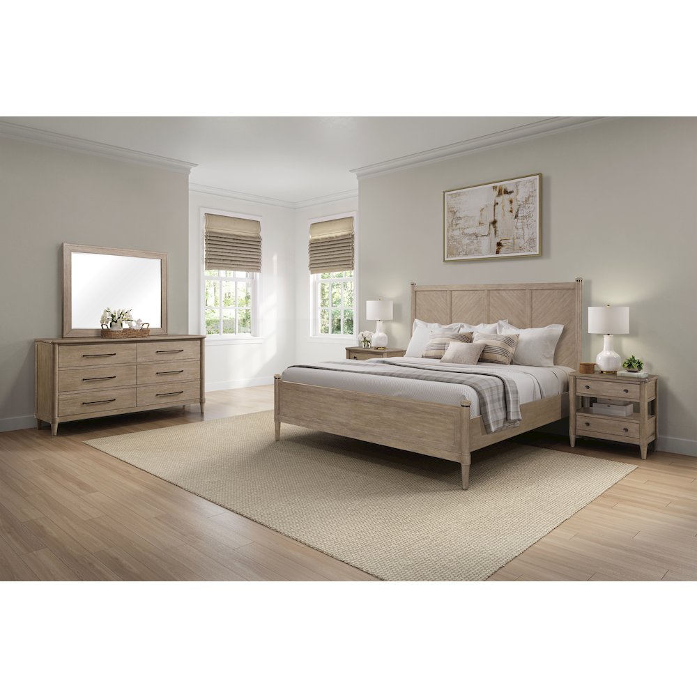 Wilmington King Lo-Post Bed