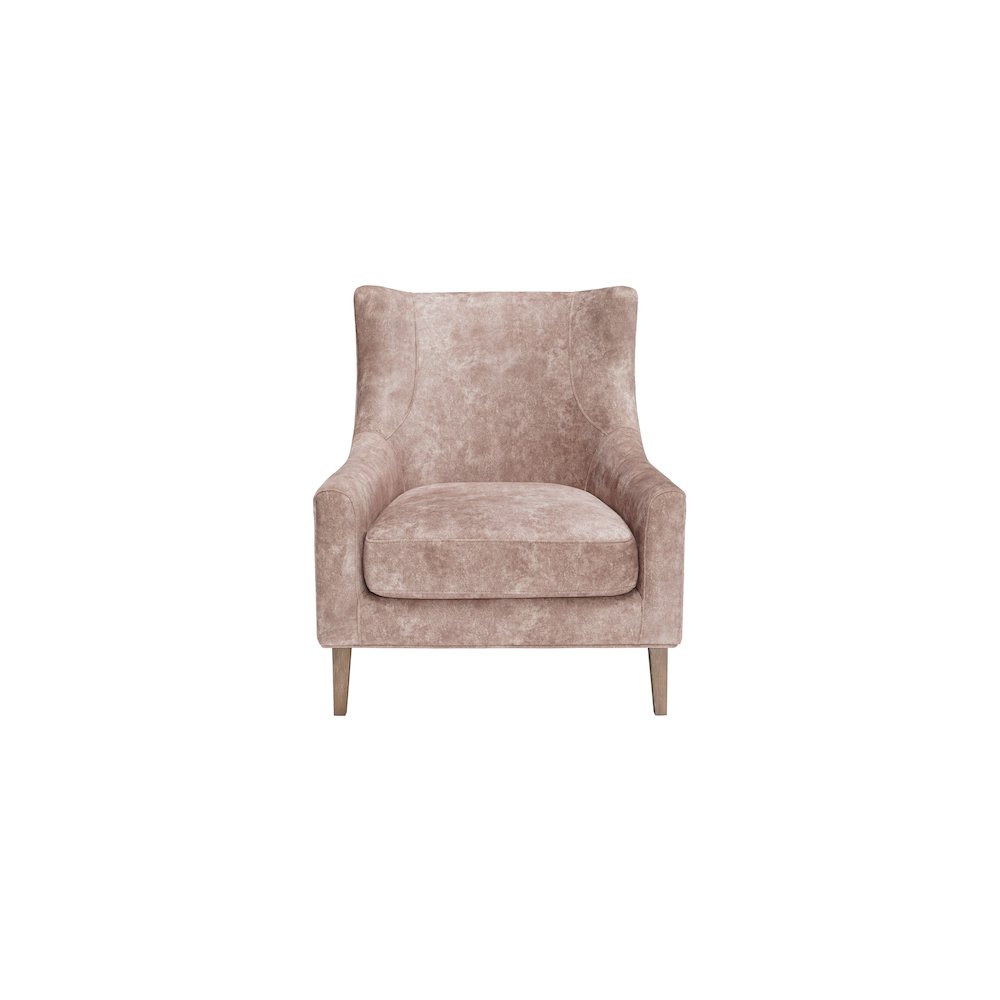 Aurora Hi-back Accent Chair - Brown