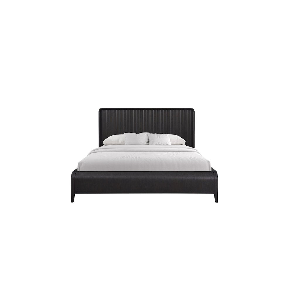 Aurora Queen Waterfall Panel Bed