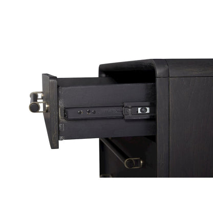 Aurora 3 Drawer Nightstand W/ USB - Peppercorn