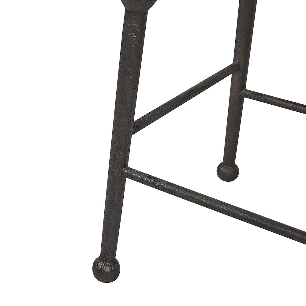 Magnolia Counter Height Saddle Stool - Cashew