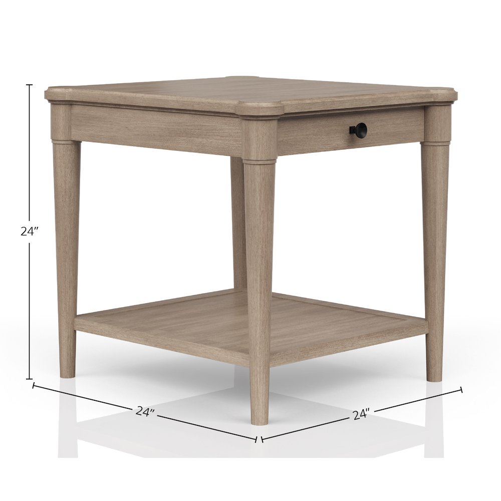 Wilmington Wood End Table