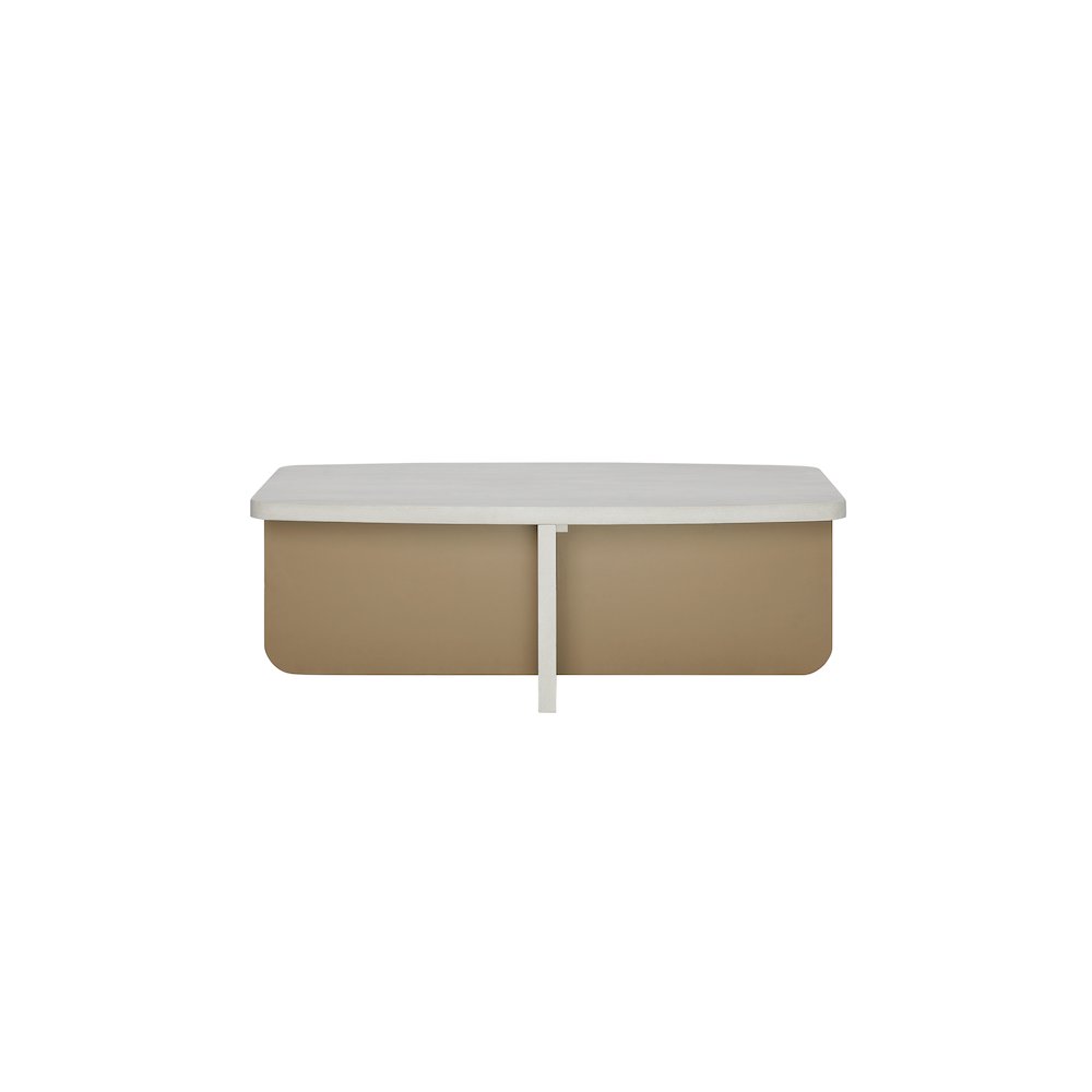 Transitional Elements Accent Cocktail Table - Vanilla