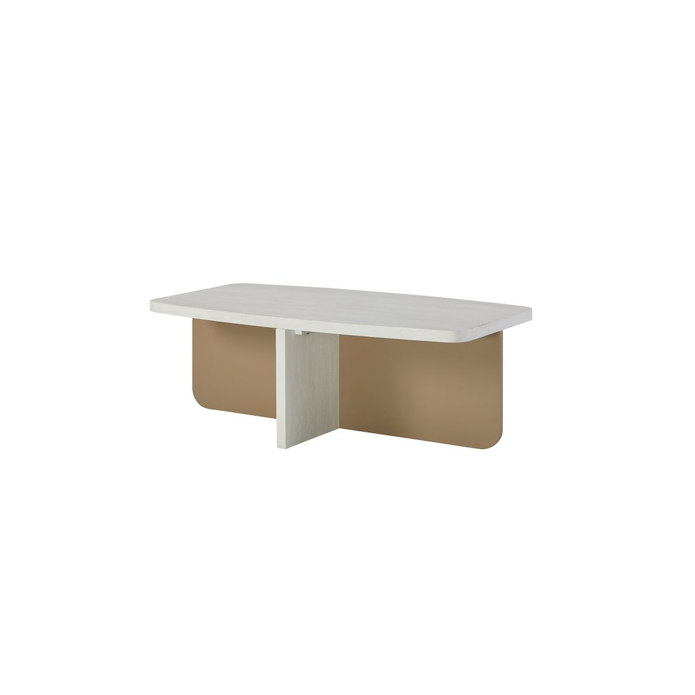 Transitional Elements Accent Cocktail Table - Vanilla