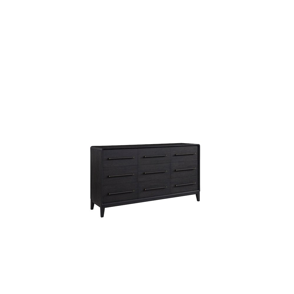 Aurora 9 Drawer Dresser - Peppercorn
