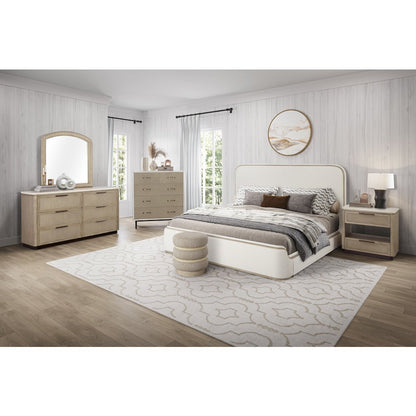 Transitional Elements Elements Queen Upholstered Bed