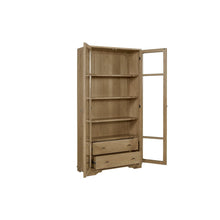 Magnolia Tall Display Cabinet - Cashew