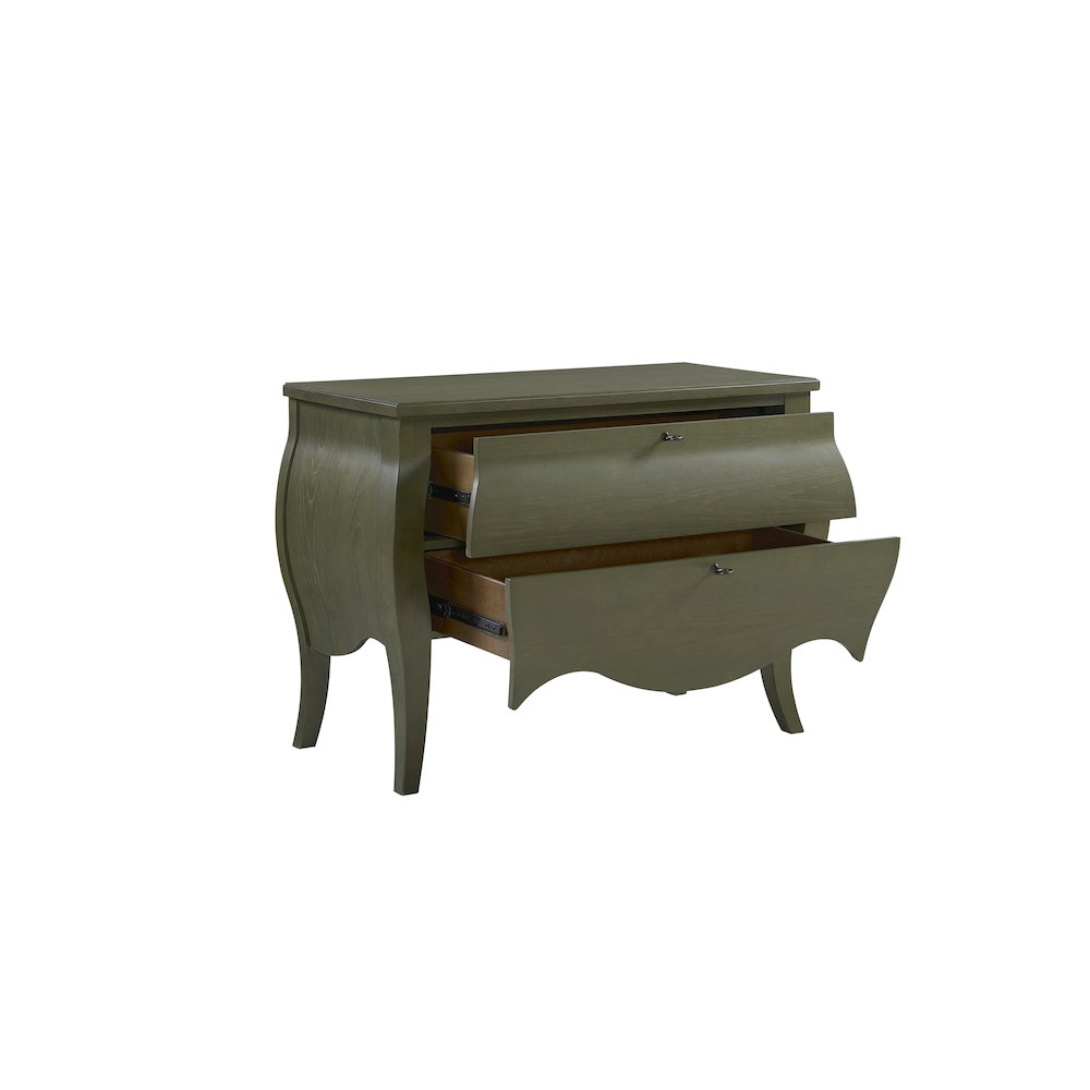 Magnolia Bombe Chest - Pistachio