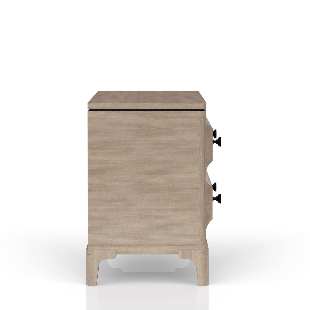 Wilmington 2 Drawer Nightstand