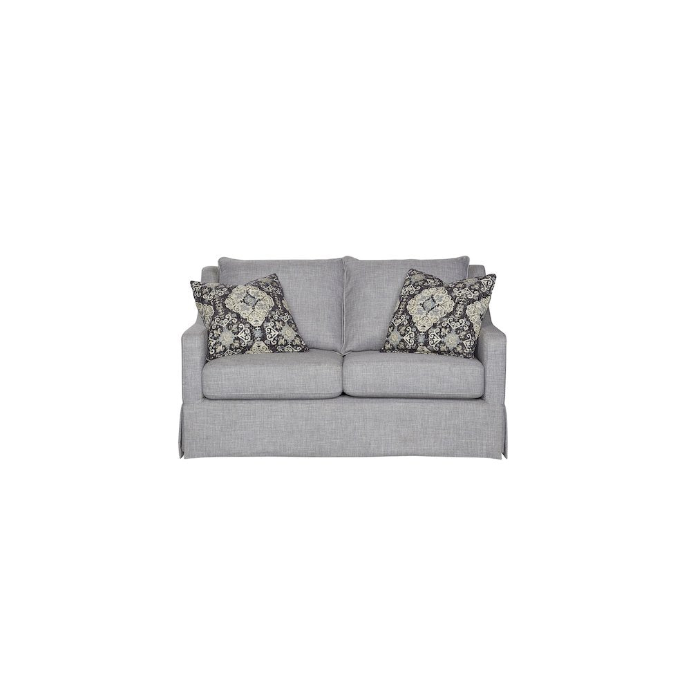 Wilmington Loveseat B W/ 2 Pillows