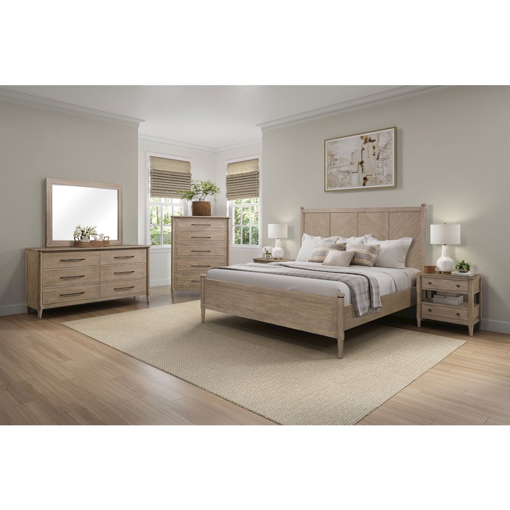 Wilmington King Lo-Post Bed