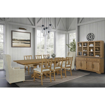 Magnolia Trestle Table - Cashew