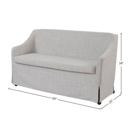 Wilmington Slipcovered Settee