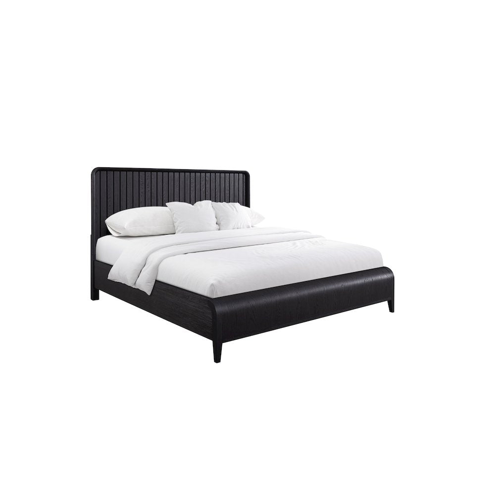 Aurora Queen Waterfall Panel Bed