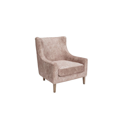 Aurora Hi-back Accent Chair - Brown