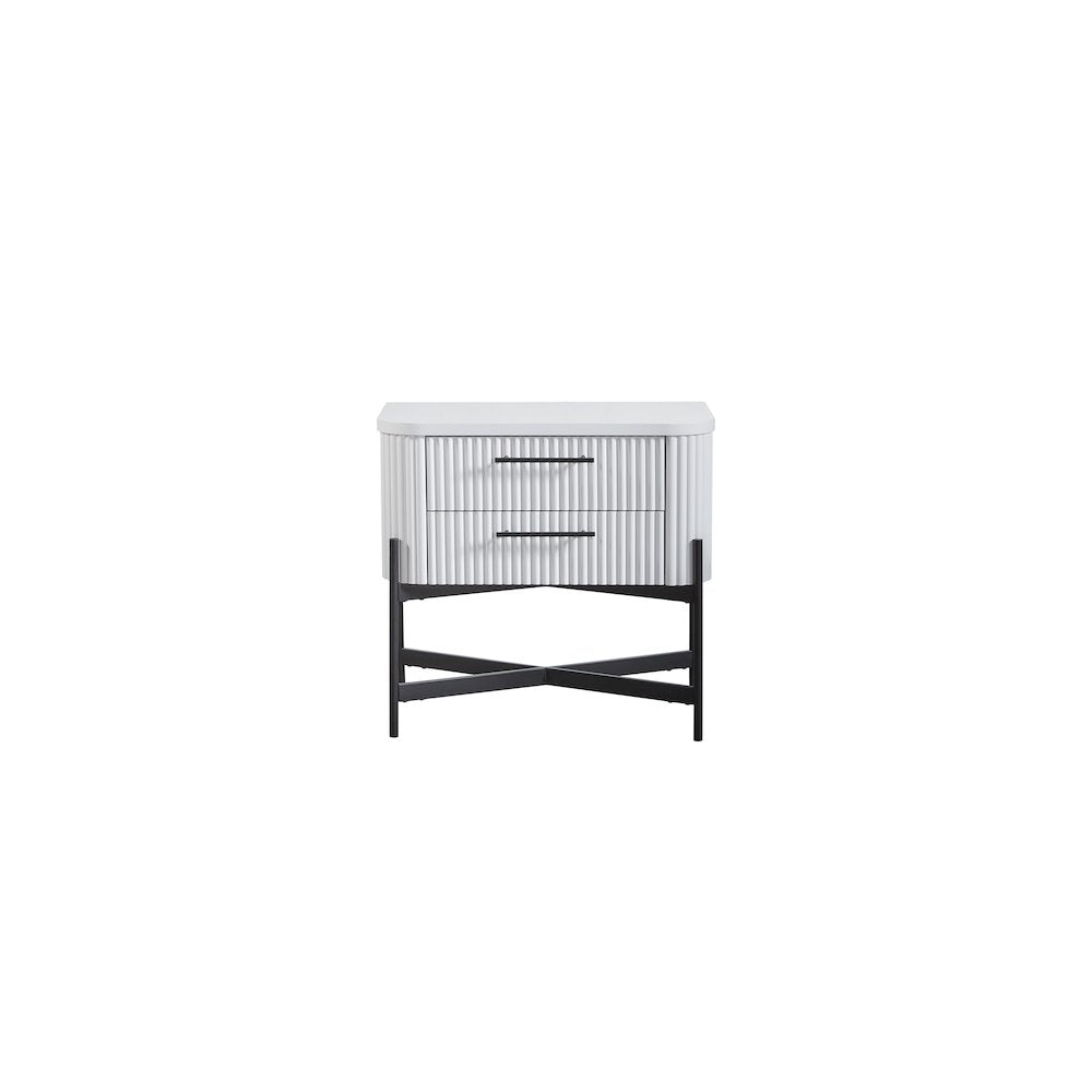 Fisher Park Nightstand - White