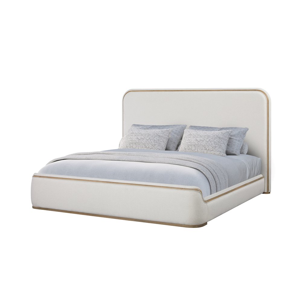 Transitional Elements Elements Queen Upholstered Bed