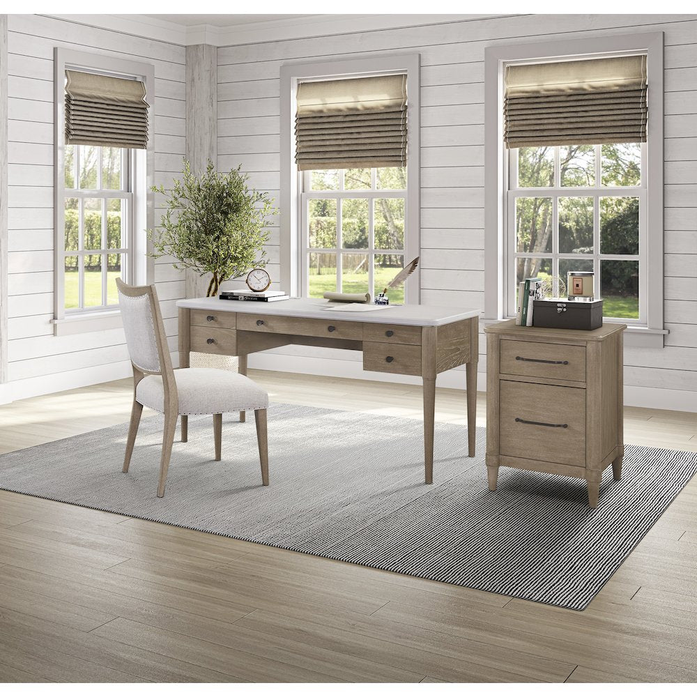 Wilmington 58" 5-Drawer Desk
