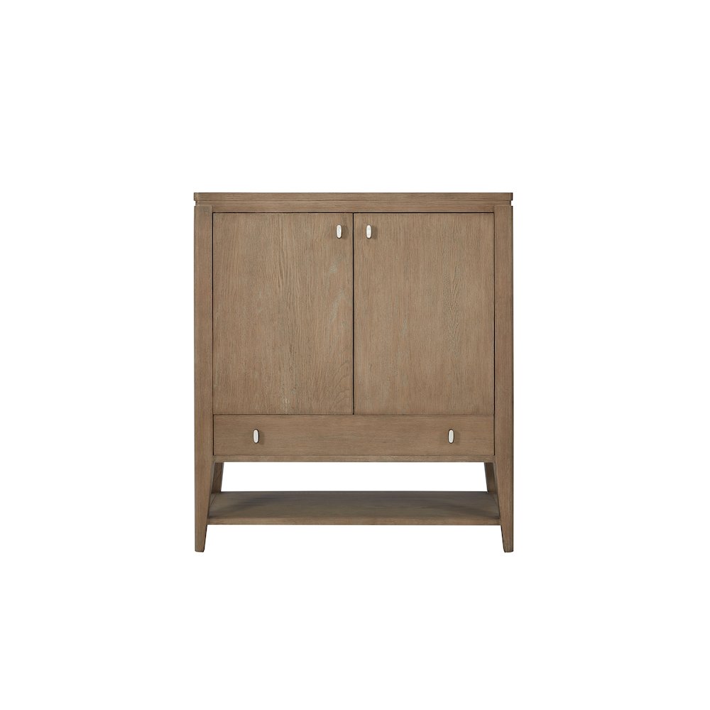 Transitional Elements Door Chest - Toffee