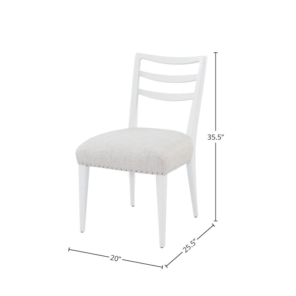 Wilmington Laderback Dining Chair - White