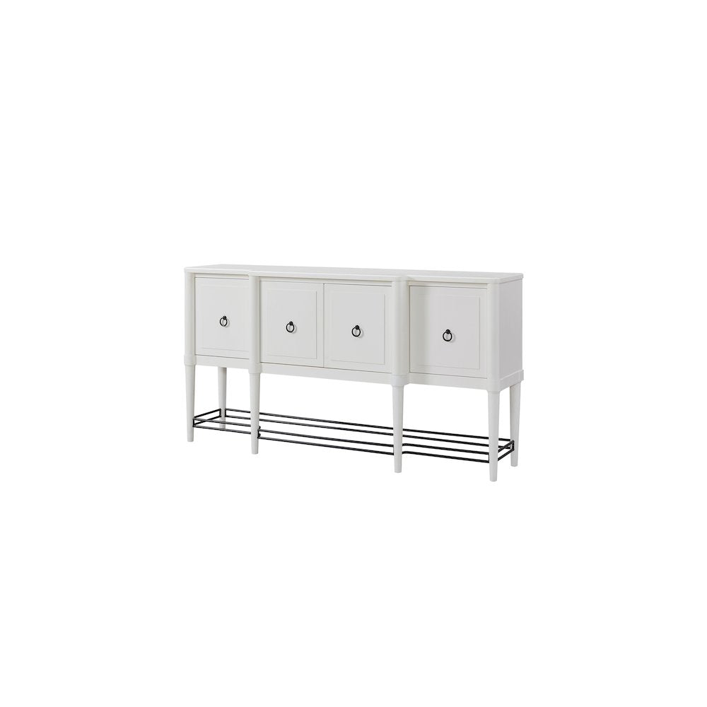 Wilmington Breakfront Side Board-White