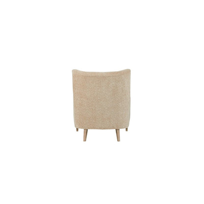 Aurora Hi-back Accent Chair - Brown