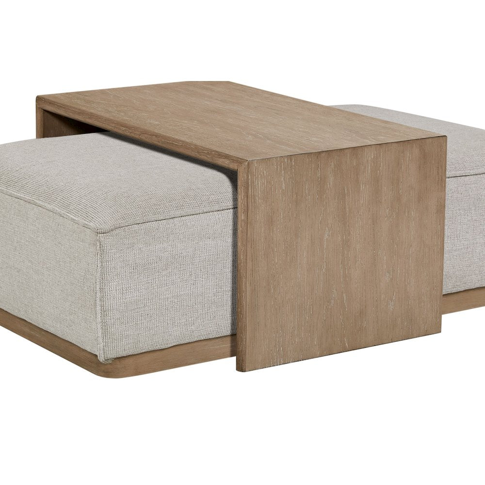 Elements Ottoman In Finish