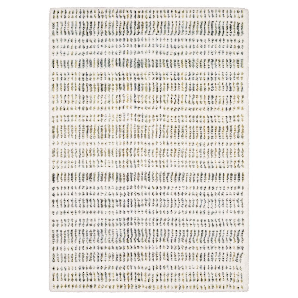 Runner Casual Rug Made of Polyester, Ivory color
