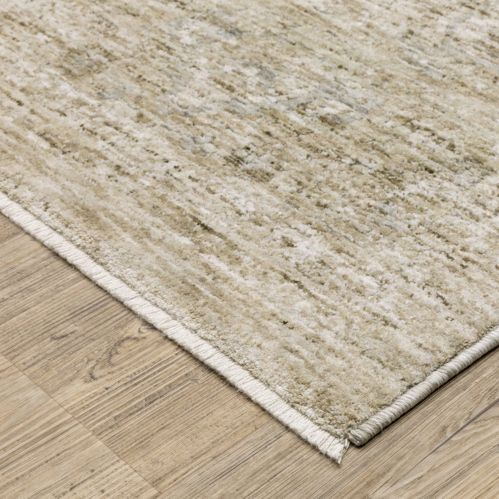 Avalon AVA07 Beige/ Grey Indoor Area Rug - 3'2" x 5'