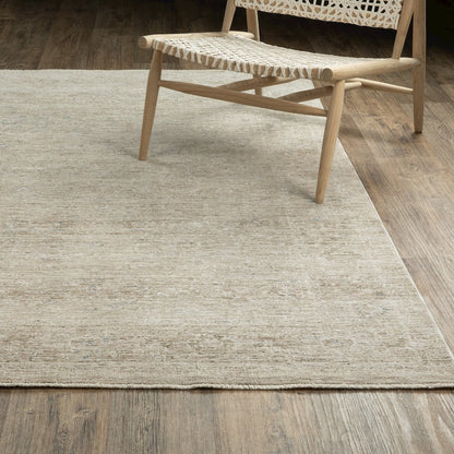 Avalon AVA07 Beige/ Grey Indoor Area Rug - 3'2" x 5'