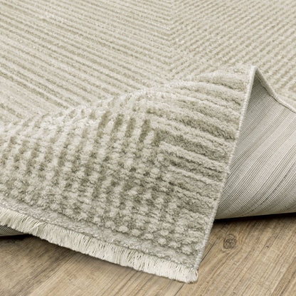 Bauer 4150E Beige/ Ivory Indoor Area Rug - 6'7" x 9'6"