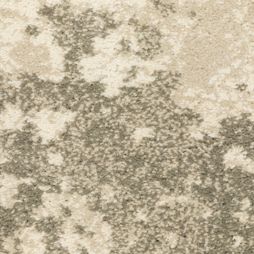Carson 0734D Beige/ Grey Indoor Area Rug - 2' x 3'