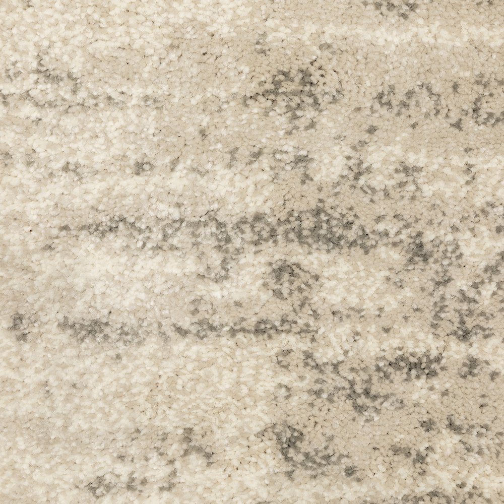 Carson 0735A Beige/ Grey Indoor Area Rug - 2' x 3'