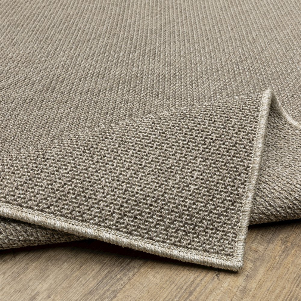 Caicos CA07A Grey Indoor/Outdoor Area Rug - 9'10" x 12'10"