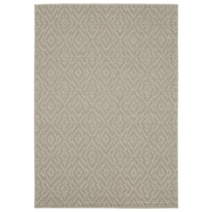 Caicos CA08A Grey/ Light Grey Indoor/Outdoor Area Rug - 9'10" x 12'10"
