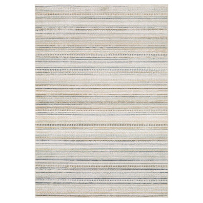 Cavett CAV10 Beige/ Multi Indoor Area Rug - 7'10" x 10'10"