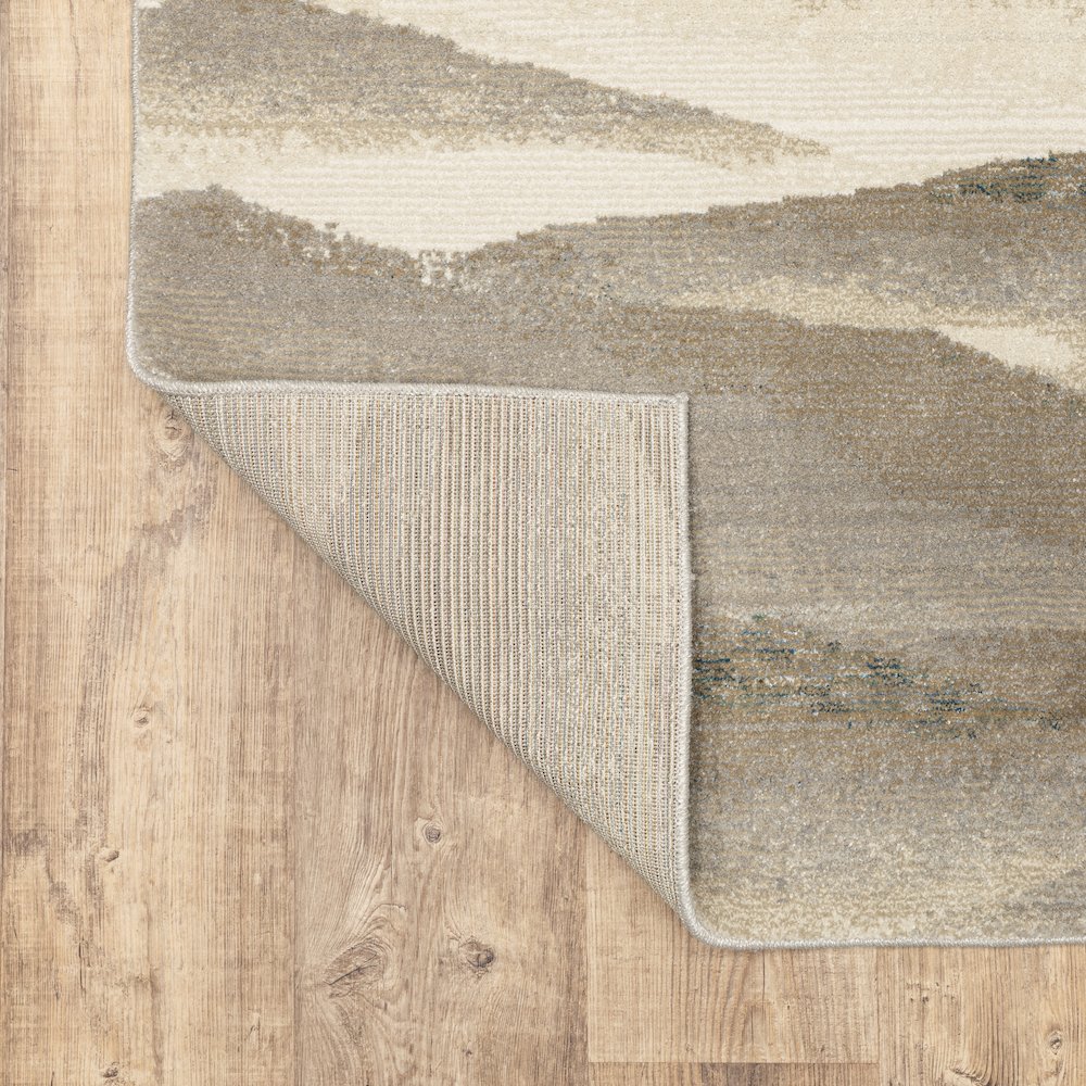 Evolution 0982C Beige/ Ivory Indoor Area Rug - 1'10" x 3'2"