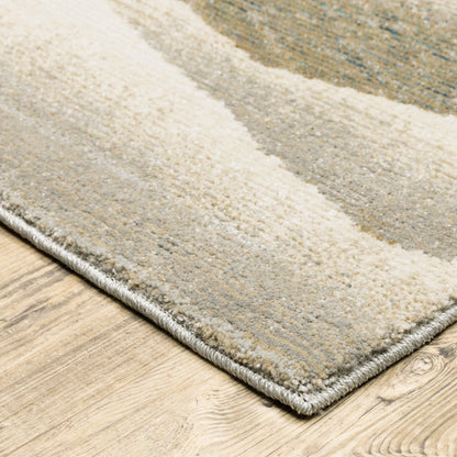 Evolution 0982C Beige/ Ivory Indoor Area Rug - 8'6" x 11'7"