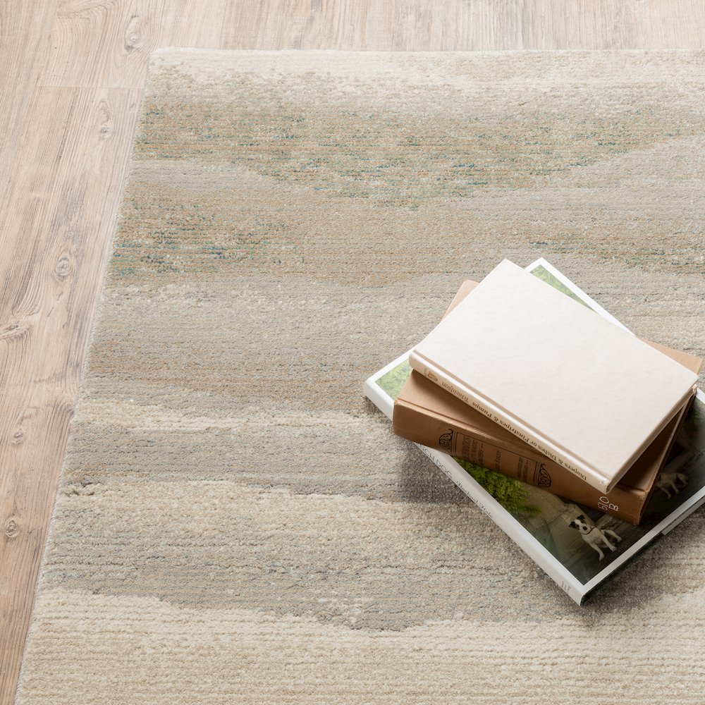 Evolution 0982C Beige/ Ivory Indoor Area Rug - 10' x 13'2"