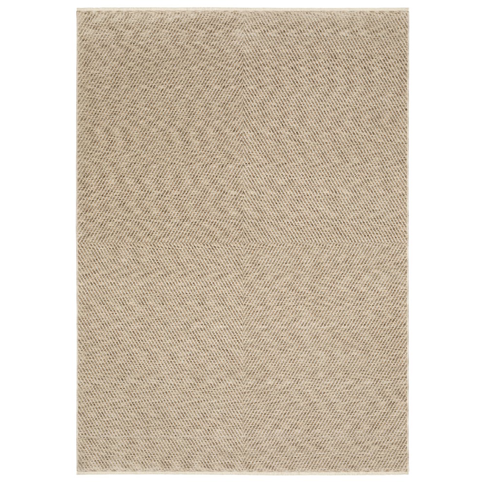 Runner Casual Rug Made of Polyester, Beige color